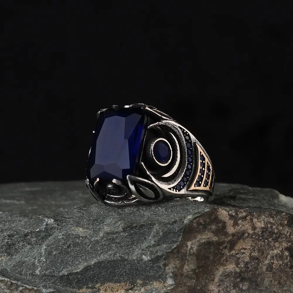 Free Shipping Men 'S Zircon Gemstone Ring, 925 Sterling Silver Ring, Vintage, real Natural Stone Made in Turkey Fashion Trendy Accessory
Free Shipping Men 'S Zircon Gemstone Ring, 925 Sterling Silver Ring, Vintage, real Natural Stone Made in Turkey Fashion Trendy Accessory