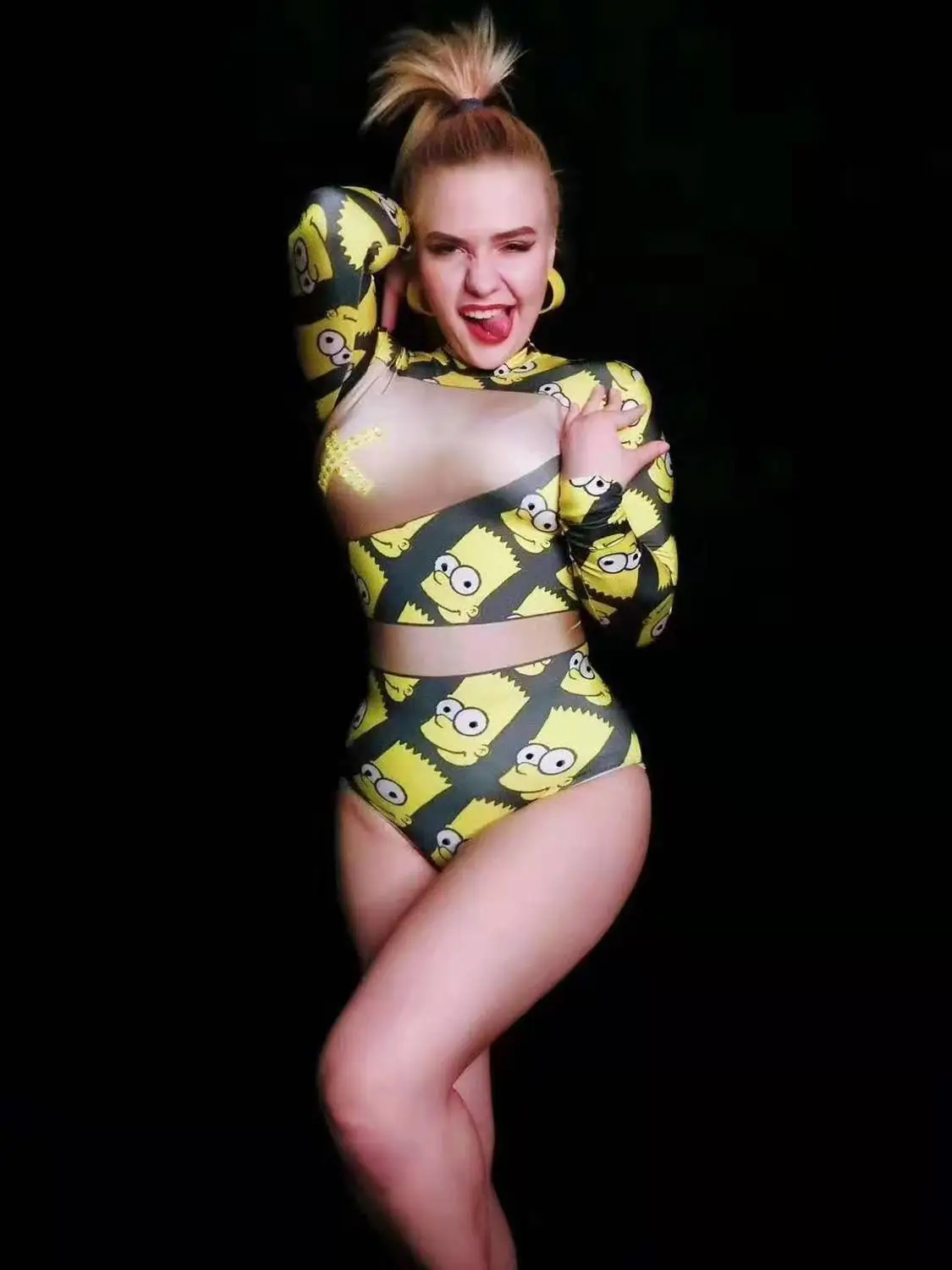 Singer hosts performance costume DJ model photography gogo dance jumpsuit stage show girl dresses outfit
Singer hosts performance costume DJ model photography gogo dance jumpsuit stage show girl dresses outfit