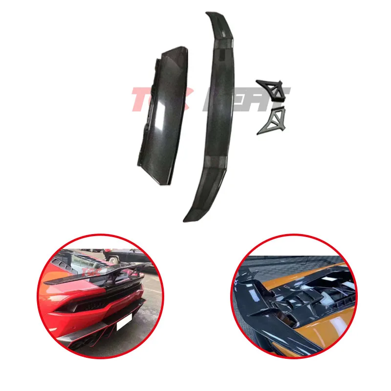 For Lamborghini Huracan LP580 LP610 Tuning Styling Spoiler V-style Carbon Fiber Car Rear Spoiler Back Wind Wing Tail Decoration
For Lamborghini Huracan LP580 LP610 Tuning Styling Spoiler V-style Carbon Fiber Car Rear Spoiler Back Wind Wing Tail Decoration