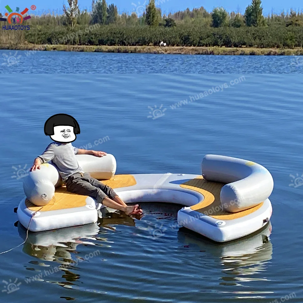 3 meters drop stitch inflatable water party leisure dock platform round shape floating mat
3 meters drop stitch inflatable water party leisure dock platform round shape floating mat