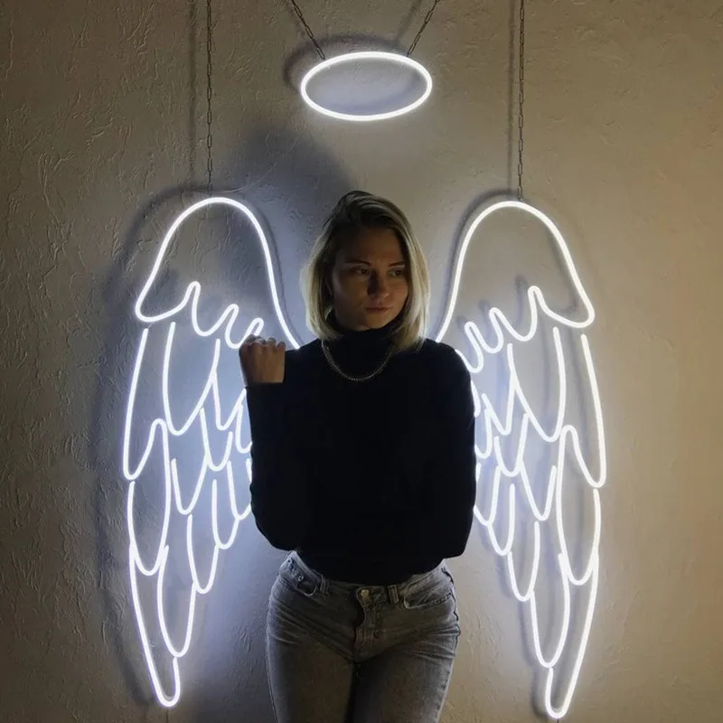 Wings and Nimbus Neon Sign, Angle Wings Neon Light Sign, Wings Led Neon Sign, Party Neon Sign, Wedding Decor Wall Decor
Wings and Nimbus Neon Sign, Angle Wings Neon Light Sign, Wings Led Neon Sign, Party Neon Sign, Wedding Decor Wall Decor
