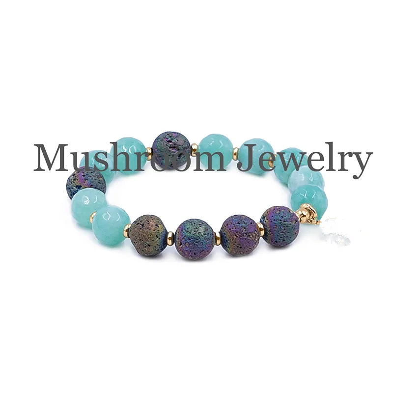 Charm Couple Bracelet Druzy Agate Stones Beads Beaded Bracelets Bangles For Men Women Jewelry Pulseras
Charm Couple Bracelet Druzy Agate Stones Beads Beaded Bracelets Bangles For Men Women Jewelry Pulseras
