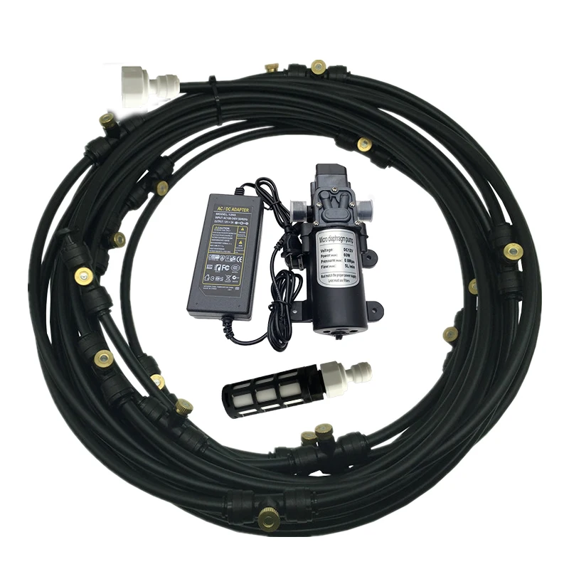 H25 Quality 12V Water Electric Diaphragm Pump Kit Portable Misting Automatic Water Pump 8-18M Misting Cooling System For Outdoor
H25 Quality 12V Water Electric Diaphragm Pump Kit Portable Misting Automatic Water Pump 8-18M Misting Cooling System For Outdoor