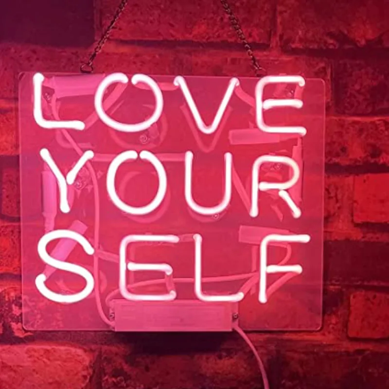 Неоновые вывески Love Your SELF светильник 100%, стеклянная трубка ручной работы, домашний неоновый светильник, вывеска для спальни, офиса, отеля, паба, кафе, отдыха
Неоновые вывески Love Your SELF светильник 100%, стеклянная трубка ручной работы, домашний неоновый светильник, вывеска для спальни, офиса, отеля, паба, кафе, отдыха