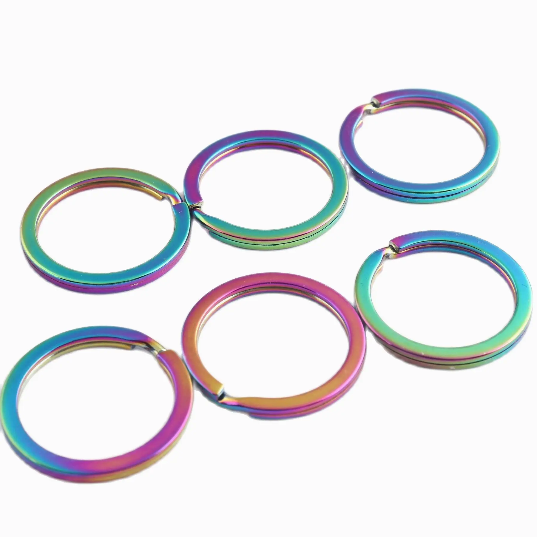 10pcs Metal O rings Key Holder Split Rings Keyring Rainbow Color Cute Keychain Key fob Split ring Keyring finding
10pcs Metal O rings Key Holder Split Rings Keyring Rainbow Color Cute Keychain Key fob Split ring Keyring finding