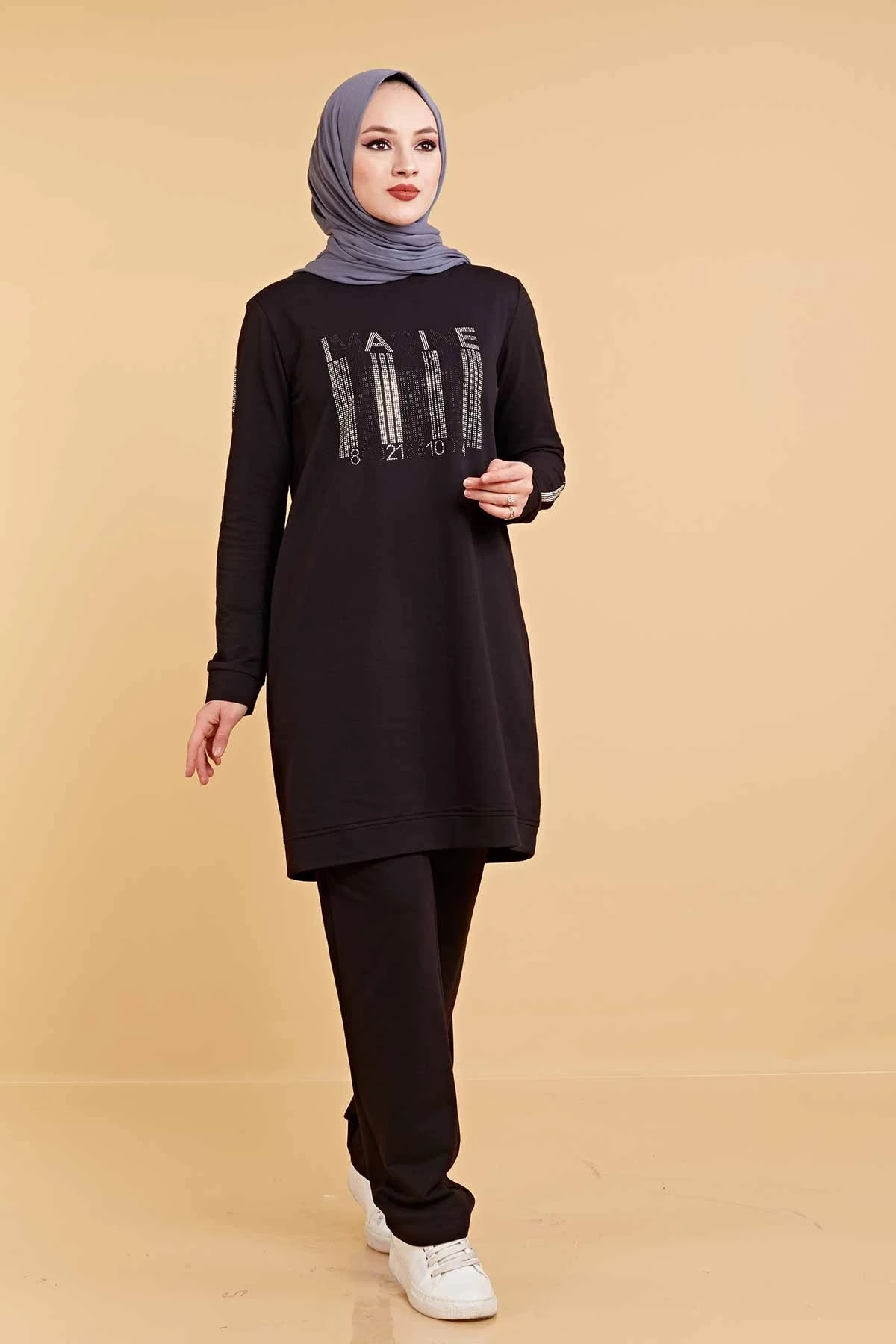 TUGBA Women Cubic Zirconia Top Bottom Suit Set İslamic outfit Turkey Turkish Outfit İslamic Islamic Ramadan muslim suit large size
TUGBA Women Cubic Zirconia Top Bottom Suit Set İslamic outfit Turkey Turkish Outfit İslamic Islamic Ramadan muslim suit large size