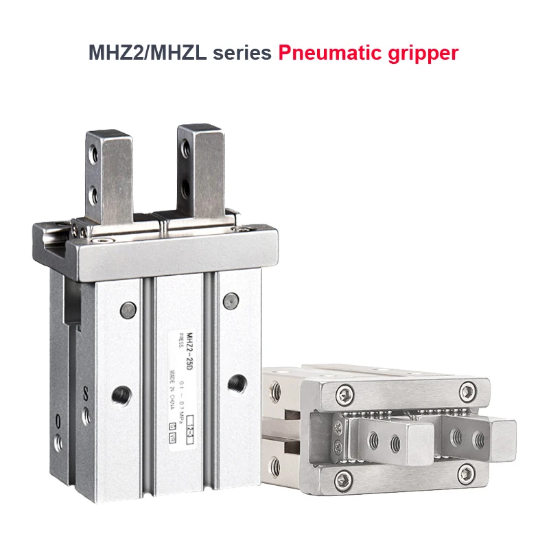 MHZ2/MHZL Series Pneumatic Gripper Bore 6/10/16/20/32/40 mm Stroke 4/6/10/14/22/30 mm Parallel 2 Fingers Pneumatic Air Cylinder
MHZ2/MHZL Series Pneumatic Gripper Bore 6/10/16/20/32/40 mm Stroke 4/6/10/14/22/30 mm Parallel 2 Fingers Pneumatic Air Cylinder
