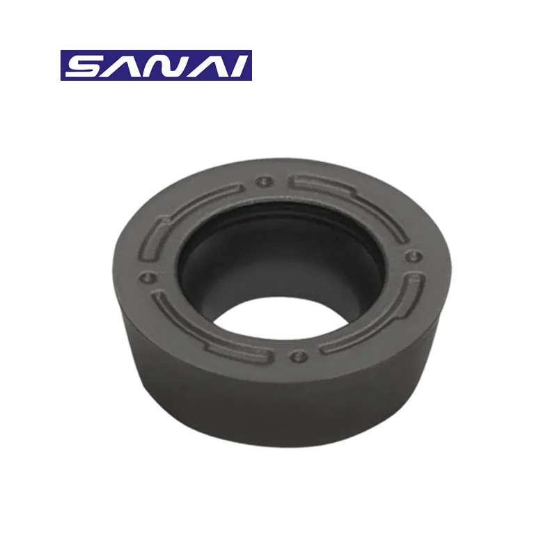 SANAI CNC Carbide Insert RPMT1003MO RPMT1204MO Lathe Turning Milling Tool Insert for Stainless Steel Metal Machining
SANAI CNC Carbide Insert RPMT1003MO RPMT1204MO Lathe Turning Milling Tool Insert for Stainless Steel Metal Machining