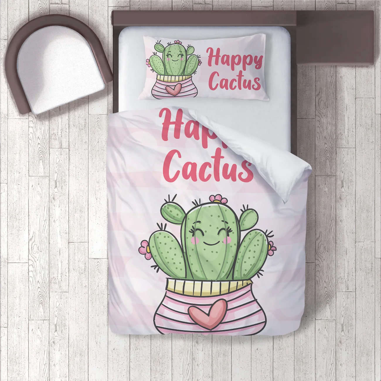 Duvet Cover Set Bedding Set Pillow Case for Baby and Kids Room 3D Printed Happy Cactus Light Pink Model 137
Duvet Cover Set Bedding Set Pillow Case for Baby and Kids Room 3D Printed Happy Cactus Light Pink Model 137