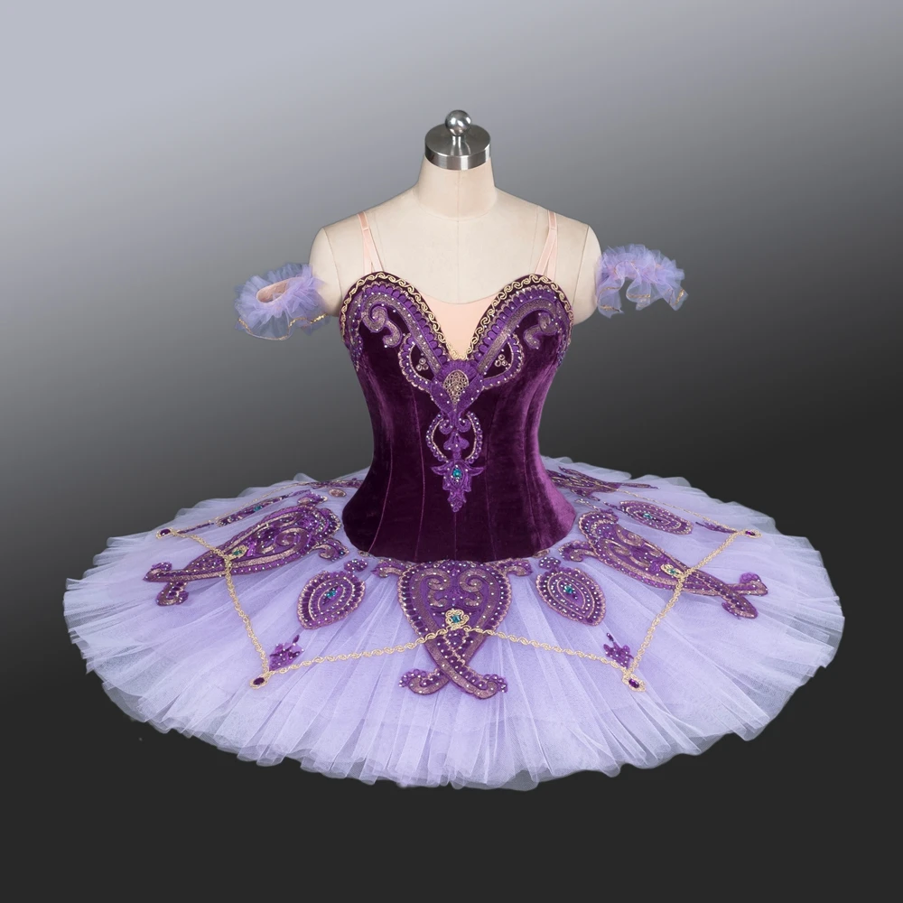 Women Professional ballet dress ballerina pancake tutu purple professional ballet tutu
Women Professional ballet dress ballerina pancake tutu purple professional ballet tutu