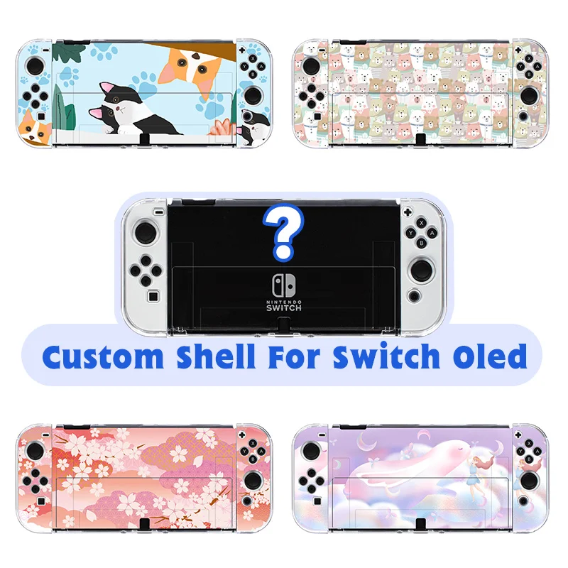 Cute Kawaii Gaming Custom Case For Nintendo Switch Oled Hard Thin Dockable Protection Shell Pink Japanese Anime Pattern
Cute Kawaii Gaming Custom Case For Nintendo Switch Oled Hard Thin Dockable Protection Shell Pink Japanese Anime Pattern