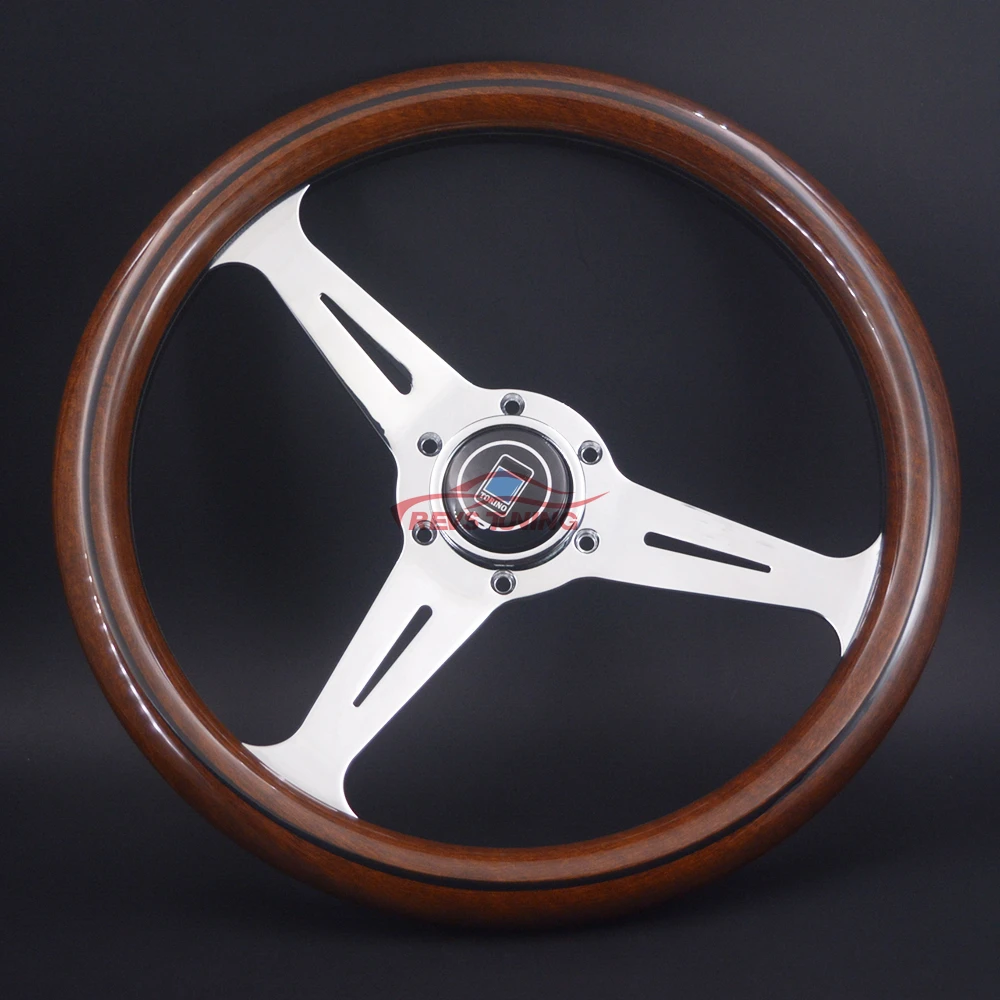 14inches 350mm Universal ND Auto Racing Sports Rally Car Wood Wooden Steering Wheel
14inches 350mm Universal ND Auto Racing Sports Rally Car Wood Wooden Steering Wheel