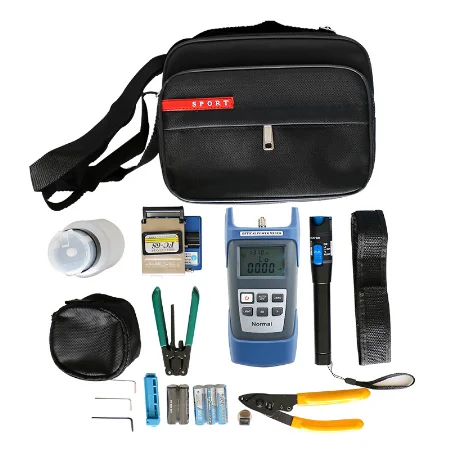 Xingcheng Brand Fiber Optic Tool Kit Fiber Cleaver FC-6S Optical Cable Wire Stripper Visual Fault Locator 5mW
Xingcheng Brand Fiber Optic Tool Kit Fiber Cleaver FC-6S Optical Cable Wire Stripper Visual Fault Locator 5mW