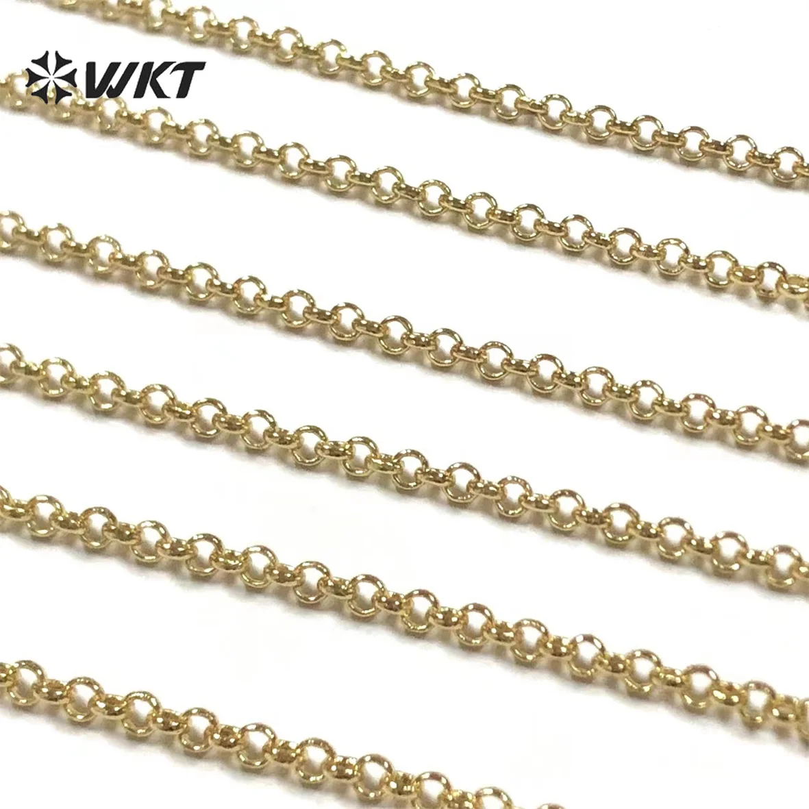 WT-BC186 WKT 2022 Fashion Exquisite Jewelry Brass Chain Gold With Plated Necklace Fine Accessories For DIY Findings
WT-BC186 WKT 2022 Fashion Exquisite Jewelry Brass Chain Gold With Plated Necklace Fine Accessories For DIY Findings
