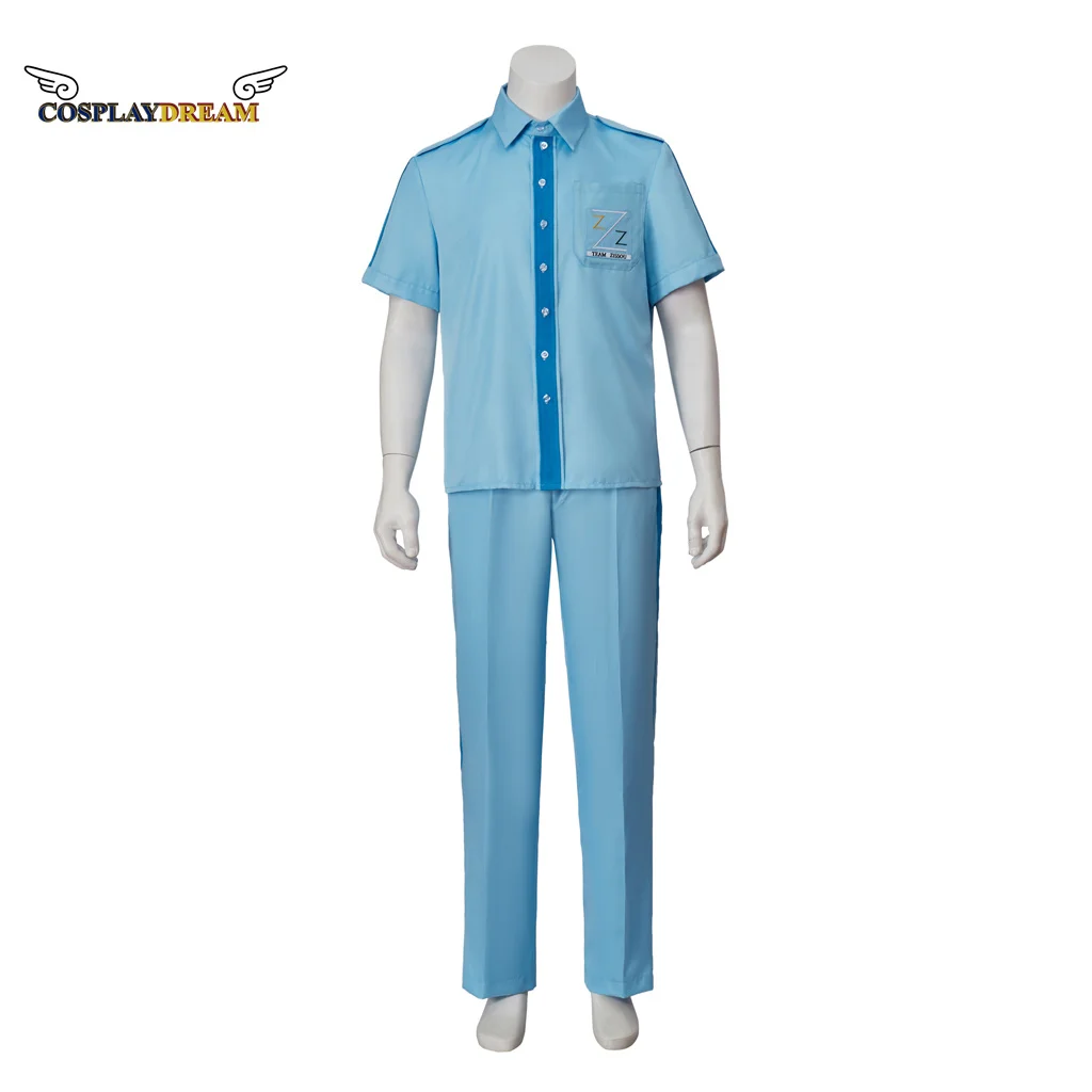 Movie The Life Aquatic with Steve Zissou Cosplay Costume Blue Tops and Pant Halloween Carnival Outfits
Movie The Life Aquatic with Steve Zissou Cosplay Costume Blue Tops and Pant Halloween Carnival Outfits