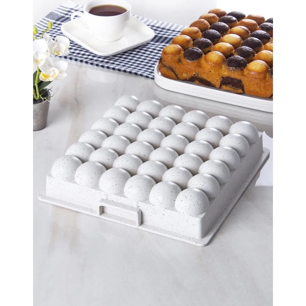 Alegro Cake Pan, One Size, White Black Thanksgiving ChristmasFamily Cake Mold Kitchen Accessories Non Stick Baking Pastry Tools
Alegro Cake Pan, One Size, White Black Thanksgiving ChristmasFamily Cake Mold Kitchen Accessories Non Stick Baking Pastry Tools