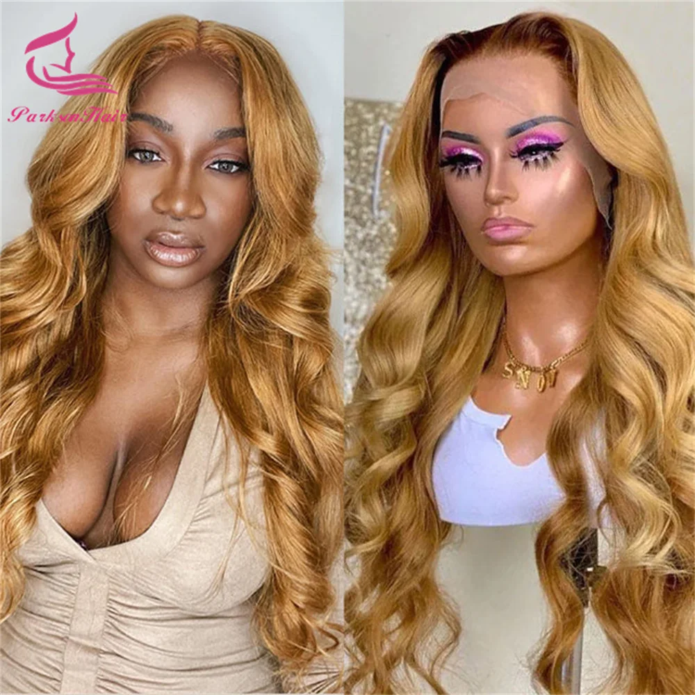Honey Blonde With Dark Root 13x6 13x4 Transparent Lace Front Wigs Human Hair For Women Pre Plucked 5x5 Glueless Human Hair Wig
Honey Blonde With Dark Root 13x6 13x4 Transparent Lace Front Wigs Human Hair For Women Pre Plucked 5x5 Glueless Human Hair Wig
