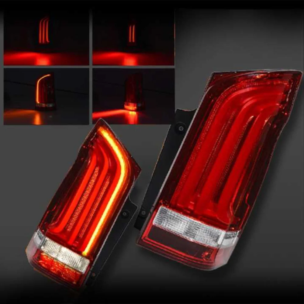 Taillight Assembly For Mercedes W447 Vito 2015-2019 Animation LED Running Light Turn Signal LED Taillight High Quality
Taillight Assembly For Mercedes W447 Vito 2015-2019 Animation LED Running Light Turn Signal LED Taillight High Quality