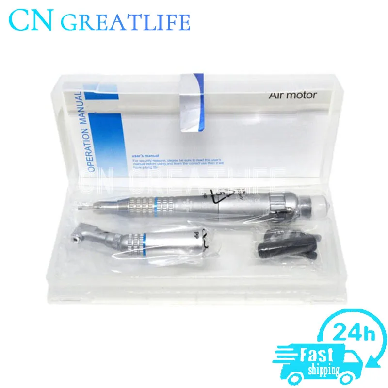Dental Equipment EX 203 Kit 4 Hole 2 Hole Set Air Motor Dental Low Speed Handpiece Contra Angle Handpiece
Dental Equipment EX 203 Kit 4 Hole 2 Hole Set Air Motor Dental Low Speed Handpiece Contra Angle Handpiece