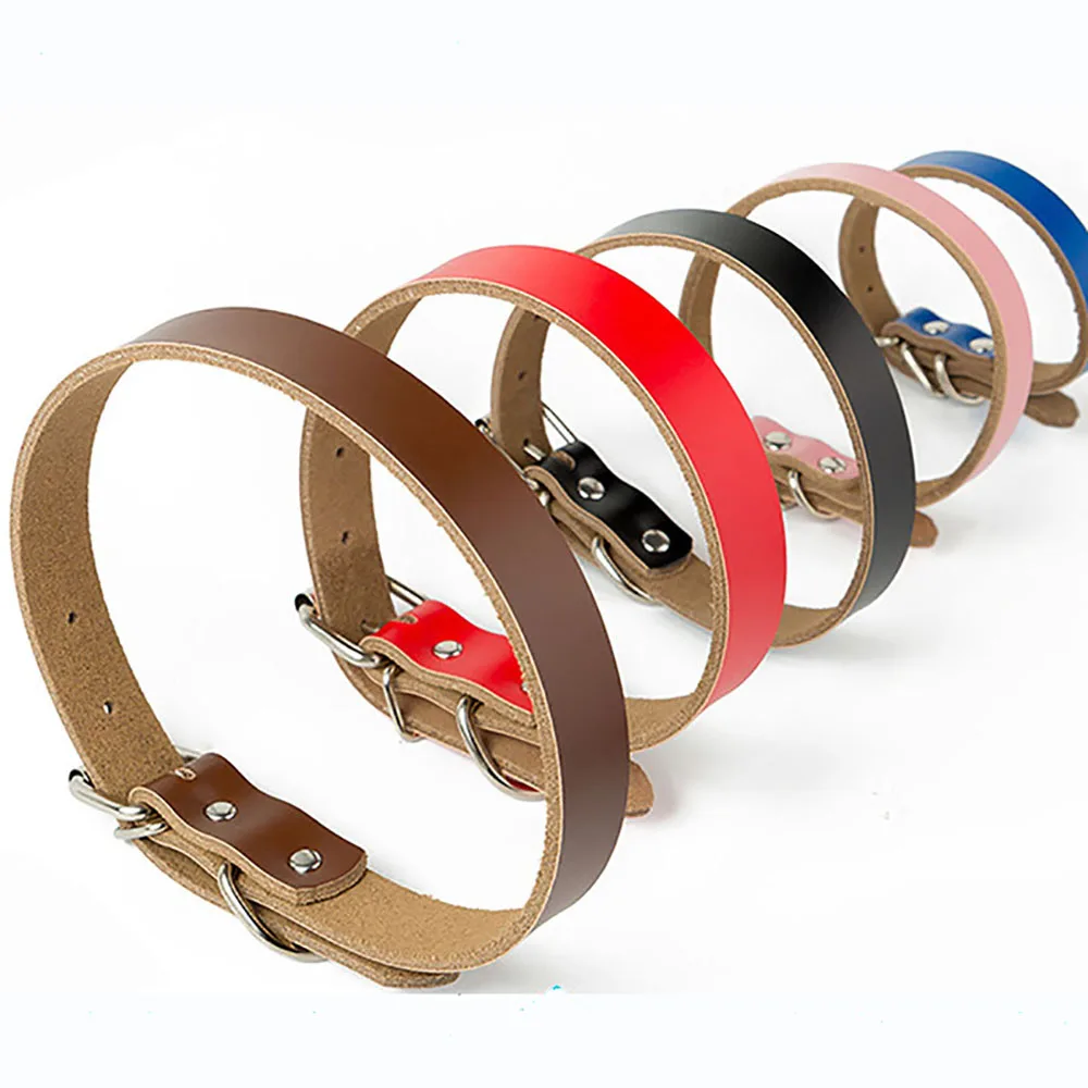 50 PCs Various Color Wholesale PU Adjustable Leather Dog Collars With Difference Size
50 PCs Various Color Wholesale PU Adjustable Leather Dog Collars With Difference Size