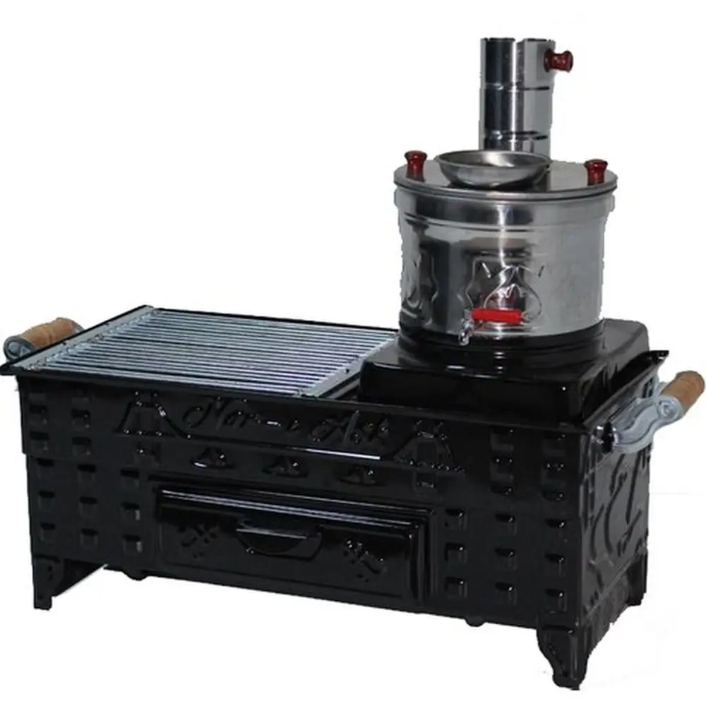 Bulkap Isizer Samovar Grill Large Size Charcoal Practical, easy to carry, light weight, barbecue and picnic pleasure anywh
Bulkap Isizer Samovar Grill Large Size Charcoal Practical, easy to carry, light weight, barbecue and picnic pleasure anywh