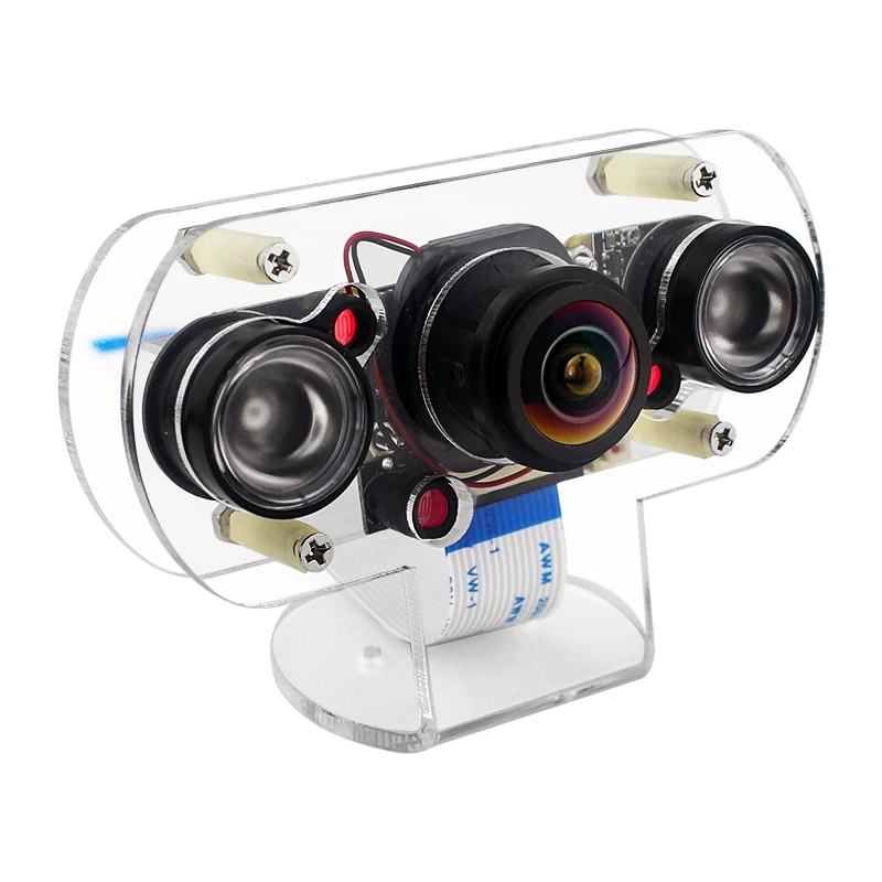 5MP Raspberry Pi 4 B IR-CUT Camera Fish Eye Focus Adjustable Night Vision Auto Switch Day-Night Camera for Raspberry Pi 3 B+ 3B
5MP Raspberry Pi 4 B IR-CUT Camera Fish Eye Focus Adjustable Night Vision Auto Switch Day-Night Camera for Raspberry Pi 3 B+ 3B