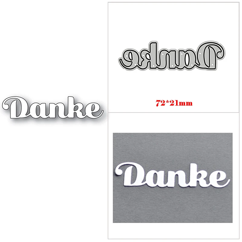 New Arrival Danke Word Luscious Script 2022 Metal Cutting Dies for Thanks Greeting Card Making Letter Stencils of Scrapbooking
New Arrival Danke Word Luscious Script 2022 Metal Cutting Dies for Thanks Greeting Card Making Letter Stencils of Scrapbooking