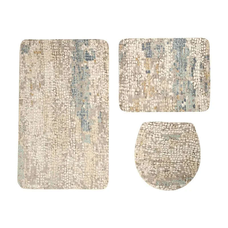 New Season Antibacterial Soft Fabric Non-Slip Felt Base Stain Resistant 3 Piece Bath Mat Set 60*100 CM - 60*50CM - 50*50 CM
New Season Antibacterial Soft Fabric Non-Slip Felt Base Stain Resistant 3 Piece Bath Mat Set 60*100 CM - 60*50CM - 50*50 CM