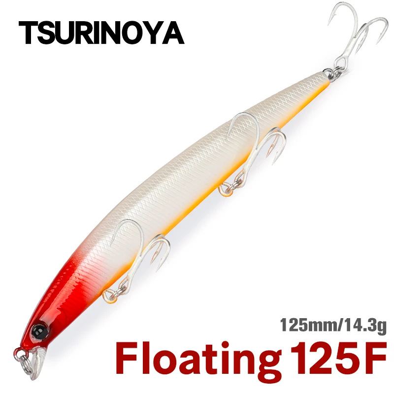TSURINOYA 125F 125 мм 14,3 г жесткая приманка для морской рыбалки длительного заброса 10,60 см, жесткая приманка для морской рыбалки мелкого действия
TSURINOYA 125F 125 мм 14,3 г жесткая приманка для морской рыбалки длительного заброса 10,60 см, жесткая приманка для морской рыбалки мелкого действия