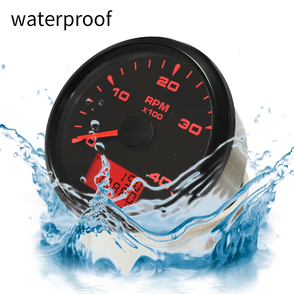 ELING 85mm Tachometer 3K 4K 6K 8K RPM Meter with Adjustable Hour Meter with 8 Colors Backlight 12V 24V for Auto Truck Motorcycle
ELING 85mm Tachometer 3K 4K 6K 8K RPM Meter with Adjustable Hour Meter with 8 Colors Backlight 12V 24V for Auto Truck Motorcycle