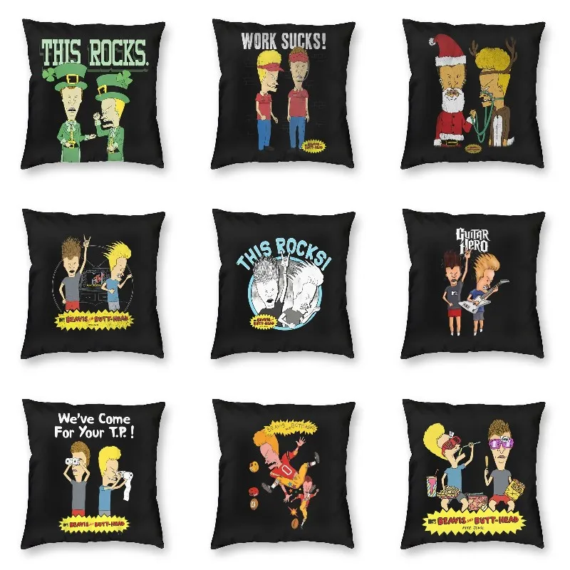 Чехол для подушки Beavis с пуговицами, домашний декоративный классический Чехол для подушки MTV с длинным рукавом и логотипом Колец и камней, квадратная подушка, чехол
Чехол для подушки Beavis с пуговицами, домашний декоративный классический Чехол для подушки MTV с длинным рукавом и логотипом Колец и камней, квадратная подушка, чехол