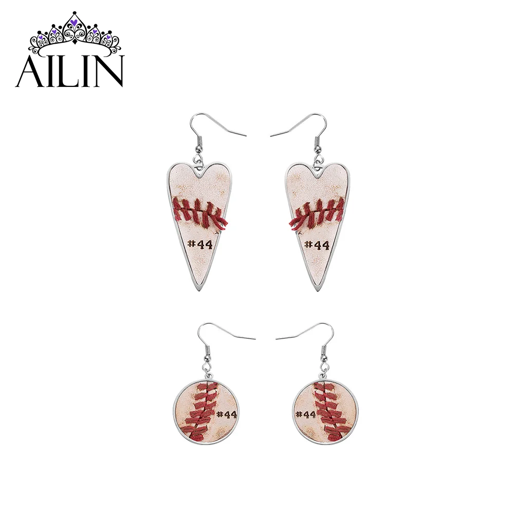 AILIN Dropshipping Baseball Softbal Stainless Steel Woman Earrings With Motifs Aesthetic Jewelry Gift Female Natural Decorations
AILIN Dropshipping Baseball Softbal Stainless Steel Woman Earrings With Motifs Aesthetic Jewelry Gift Female Natural Decorations