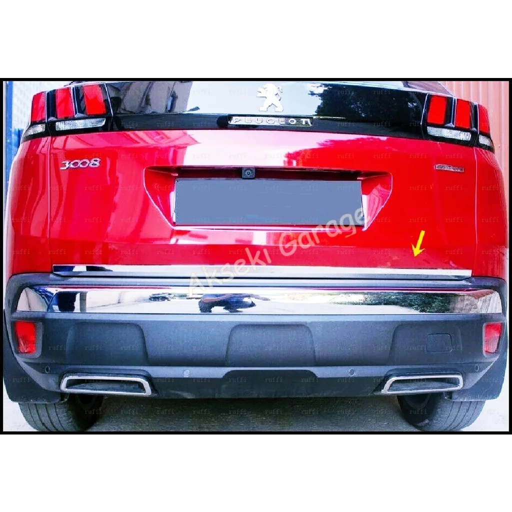 Fİt FOR PEUGEOT 3008 AFTER 2016 MODELS Chrome Tailgate Trunk Trim-Modified Accessories Auto Styling Spoiler Diffuser spare car
Fİt FOR PEUGEOT 3008 AFTER 2016 MODELS Chrome Tailgate Trunk Trim-Modified Accessories Auto Styling Spoiler Diffuser spare car