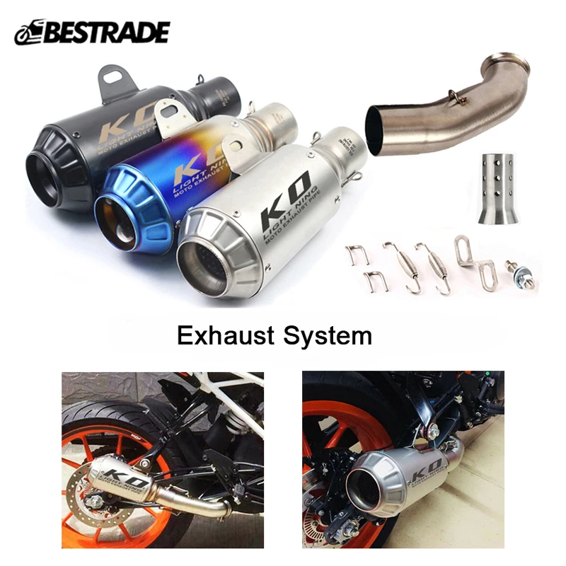 Motorcycle Exhaust System Muffler Silencer Pipe Middle Link Pipe Modified For DUKE125 250 390 2017-2020 Stainless Steel Slip On
Motorcycle Exhaust System Muffler Silencer Pipe Middle Link Pipe Modified For DUKE125 250 390 2017-2020 Stainless Steel Slip On
