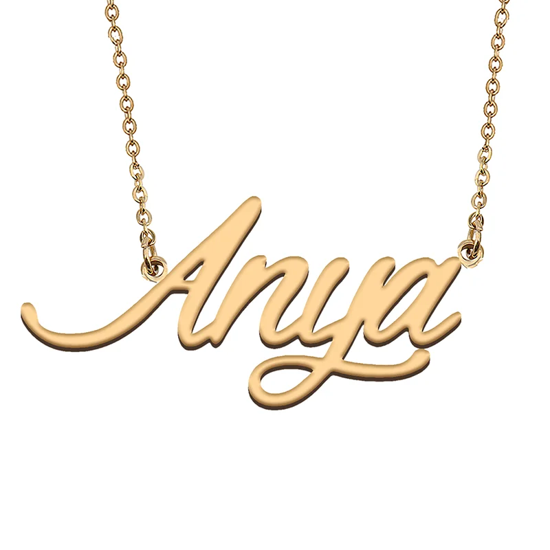 Ожерелье с именем на заказ Anya, искусственное колье, персонализированные ювелирные изделия, подарок для женщин, девушек, подруг, рождественский подарок
Ожерелье с именем на заказ Anya, искусственное колье, персонализированные ювелирные изделия, подарок для женщин, девушек, подруг, рождественский подарок