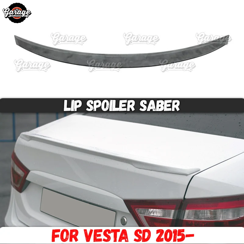 Spoiler saber case for Lada Vesta 2015- ABS plastic trim accessories aerodynamic lip mini wing sport pad car styling tuning
Spoiler saber case for Lada Vesta 2015- ABS plastic trim accessories aerodynamic lip mini wing sport pad car styling tuning