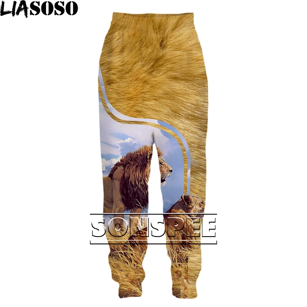 LIASOSO Animal Lion Design 3D Printing Jogging Pants Fashion Sweatpants Loose Oversized Men's Sports Streetwear Unisex Clothing
LIASOSO Animal Lion Design 3D Printing Jogging Pants Fashion Sweatpants Loose Oversized Men's Sports Streetwear Unisex Clothing