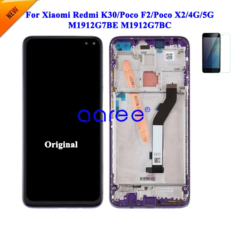 LCD Display Original For Xiaomi Redmi K30 LCD For Redmi F2 X2 LCD Display LCD Screen Touch Digitizer Assembly
LCD Display Original For Xiaomi Redmi K30 LCD For Redmi F2 X2 LCD Display LCD Screen Touch Digitizer Assembly