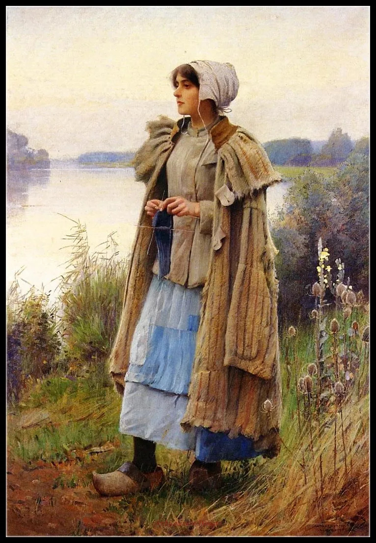 Knitting in the Fields - Counted Cross Stitch Kits - DMC Color DIY Handmade Needlework for Embroidery 14 ct Cross Stitch Sets
Knitting in the Fields - Counted Cross Stitch Kits - DMC Color DIY Handmade Needlework for Embroidery 14 ct Cross Stitch Sets