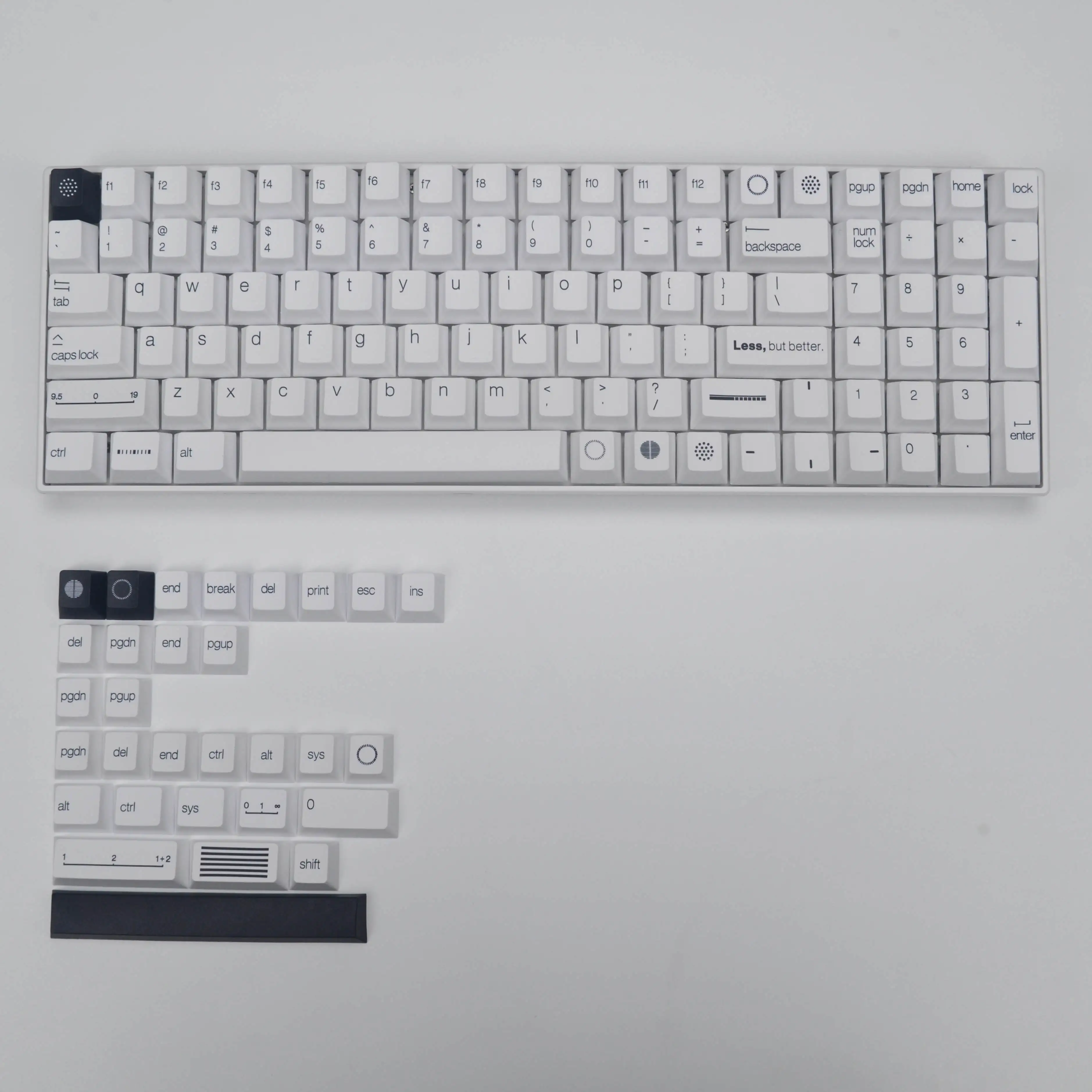 Клавиши GMK менее, но лучше, клавиши с 130 клавишами, клавиши Cherry Profile DYE-SUB, персонализированные клавиши GMK для механической клавиатуры
Клавиши GMK менее, но лучше, клавиши с 130 клавишами, клавиши Cherry Profile DYE-SUB, персонализированные клавиши GMK для механической клавиатуры