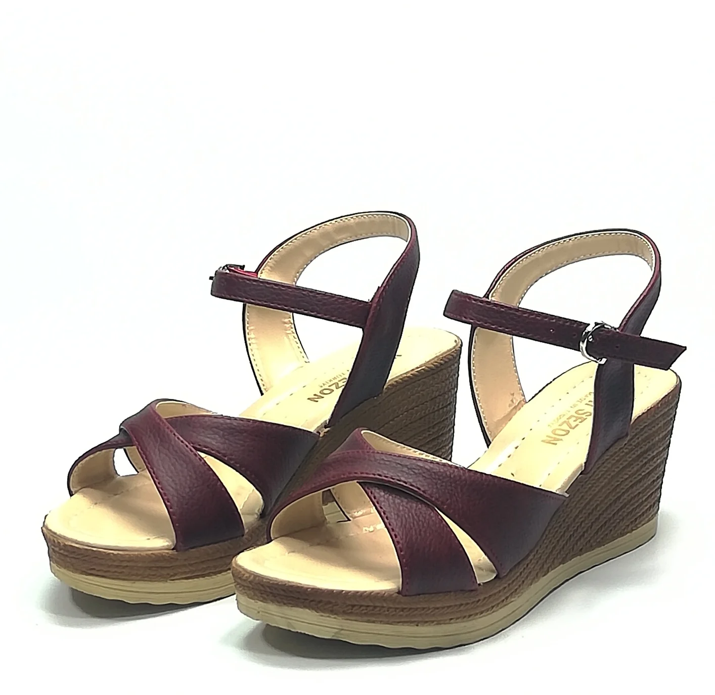 Woman. Burgundy Filler Base. Luxury.Modern Summer Sandals.New Season.Comfortable.Stylish.Glamourous. Women's Sandals
Woman. Burgundy Filler Base. Luxury.Modern Summer Sandals.New Season.Comfortable.Stylish.Glamourous. Women's Sandals