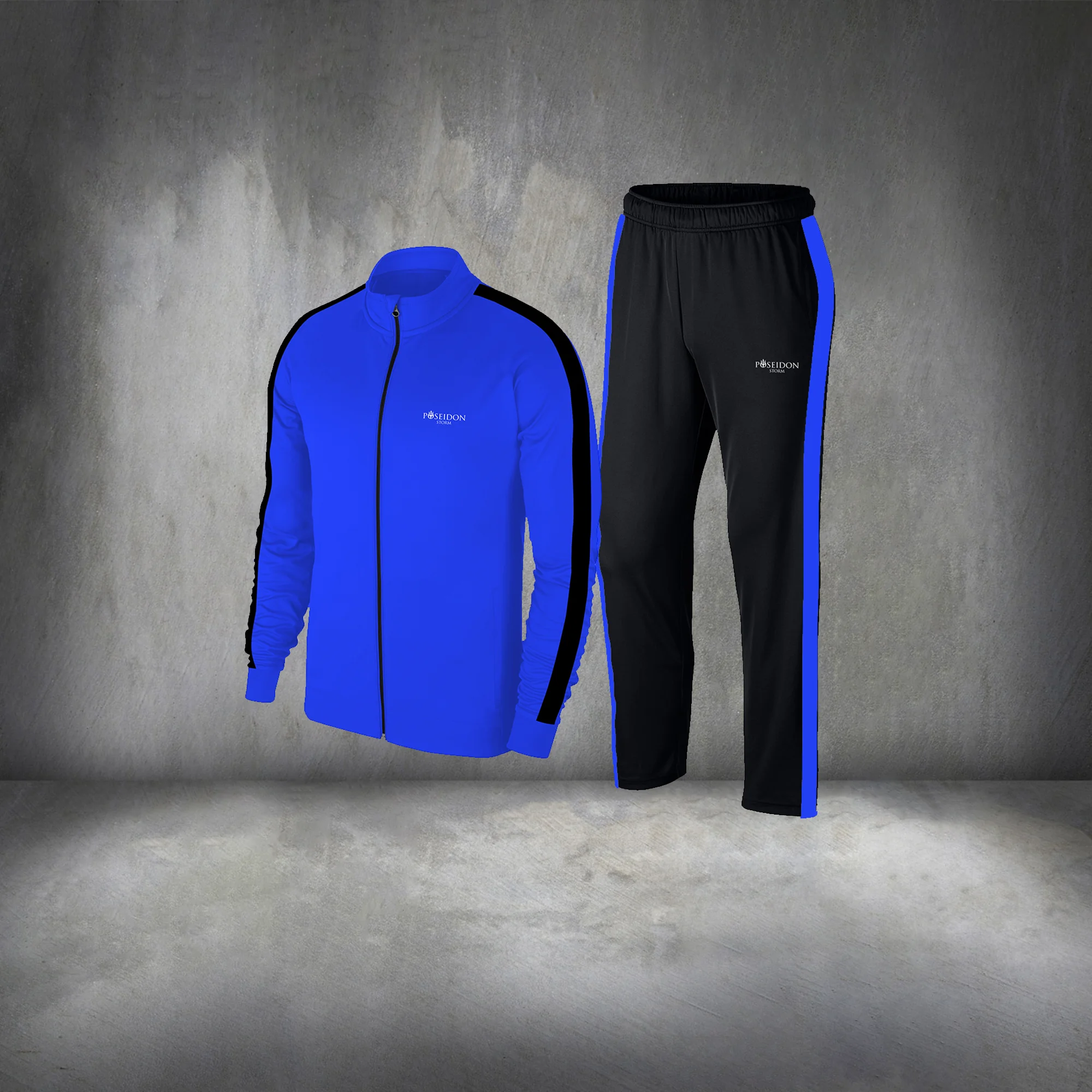 Oversize Men's Blue Interlock Sports and Entertainment Running Interlock Set 4XL-10XL
Oversize Men's Blue Interlock Sports and Entertainment Running Interlock Set 4XL-10XL