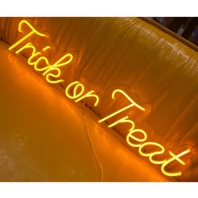 Trick or Treat Neon Sign Halloween Custom Neon Light Party Neon Sign Decor Led Light Sign Room Decor Wall Decor Neon Light
Trick or Treat Neon Sign Halloween Custom Neon Light Party Neon Sign Decor Led Light Sign Room Decor Wall Decor Neon Light