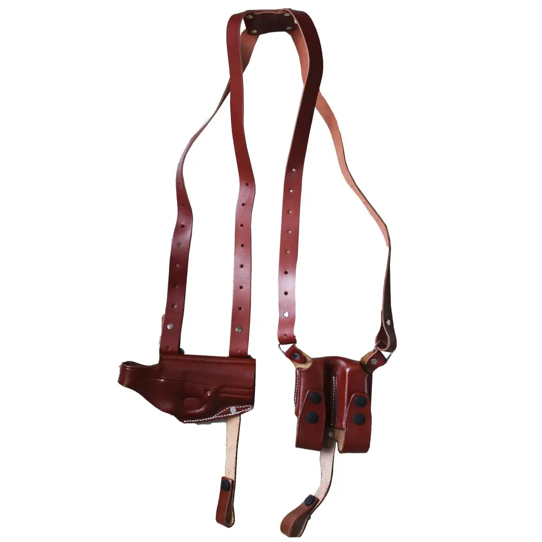 YT HOBBY Glock 43/43X Horizontal Shoulder Holster With Magazine Real Leather Underarm Vertical Pistol Firearm Gun Holster Punch
YT HOBBY Glock 43/43X Horizontal Shoulder Holster With Magazine Real Leather Underarm Vertical Pistol Firearm Gun Holster Punch