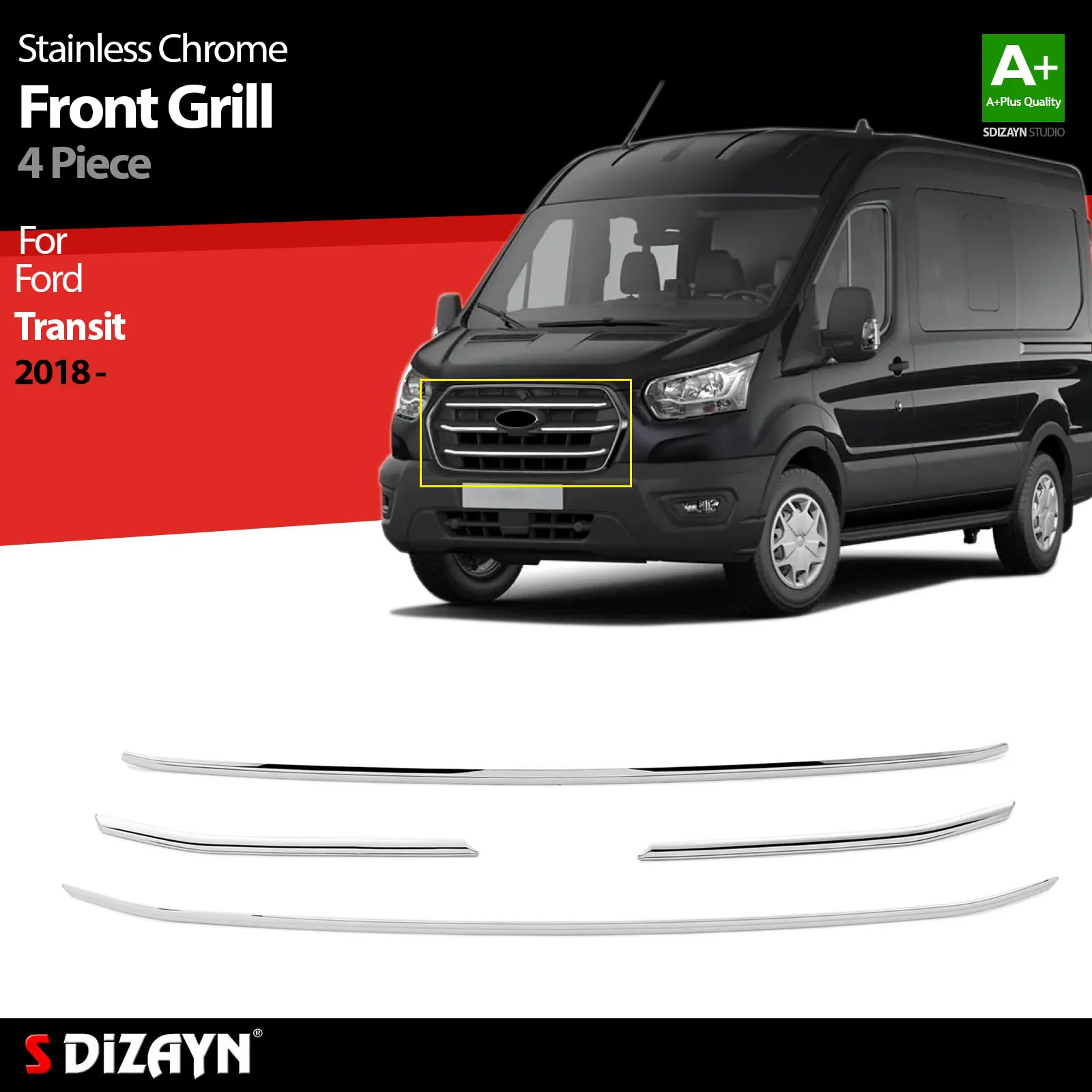 S Dizayn для Ford Transit передняя решетка из нержавеющей стали 4 шт. Внешние автомобильные аксессуары запчасти наклейки для авто товары наклейки наклейки Детали экстерьера
S Dizayn для Ford Transit передняя решетка из нержавеющей стали 4 шт. Внешние автомобильные аксессуары запчасти наклейки для авто товары наклейки наклейки Детали экстерьера