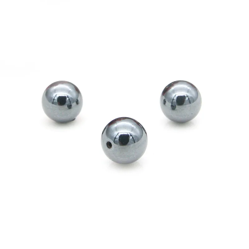 5pcs Hematite Round Half Drilled Beads Semi Hole 4-10mm Natural Stone Findings For Jewelry Making Earrings Pendant Craft DIY
5pcs Hematite Round Half Drilled Beads Semi Hole 4-10mm Natural Stone Findings For Jewelry Making Earrings Pendant Craft DIY