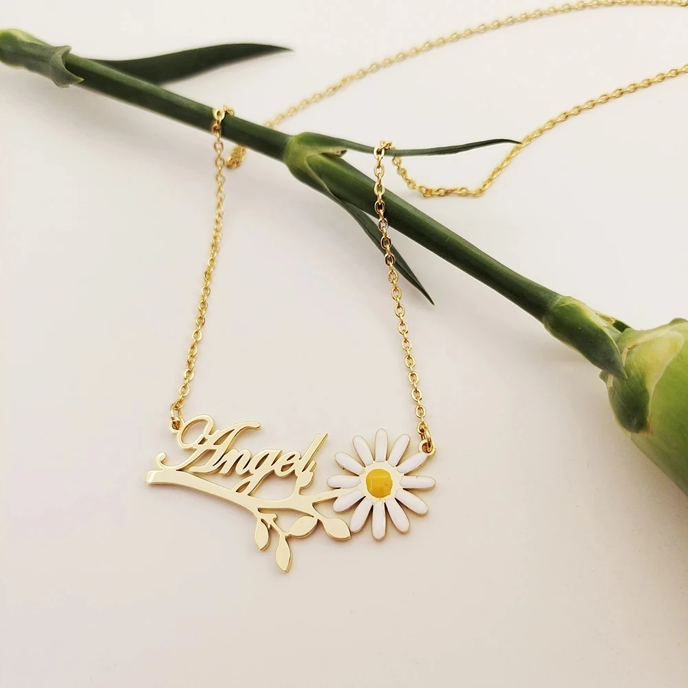 HAOHUPO Custom Name Necklace Personalized Stainless Steel Women Mom Charm Necklace Girl Choker Valentine's Day Gift Jewelry
HAOHUPO Custom Name Necklace Personalized Stainless Steel Women Mom Charm Necklace Girl Choker Valentine's Day Gift Jewelry