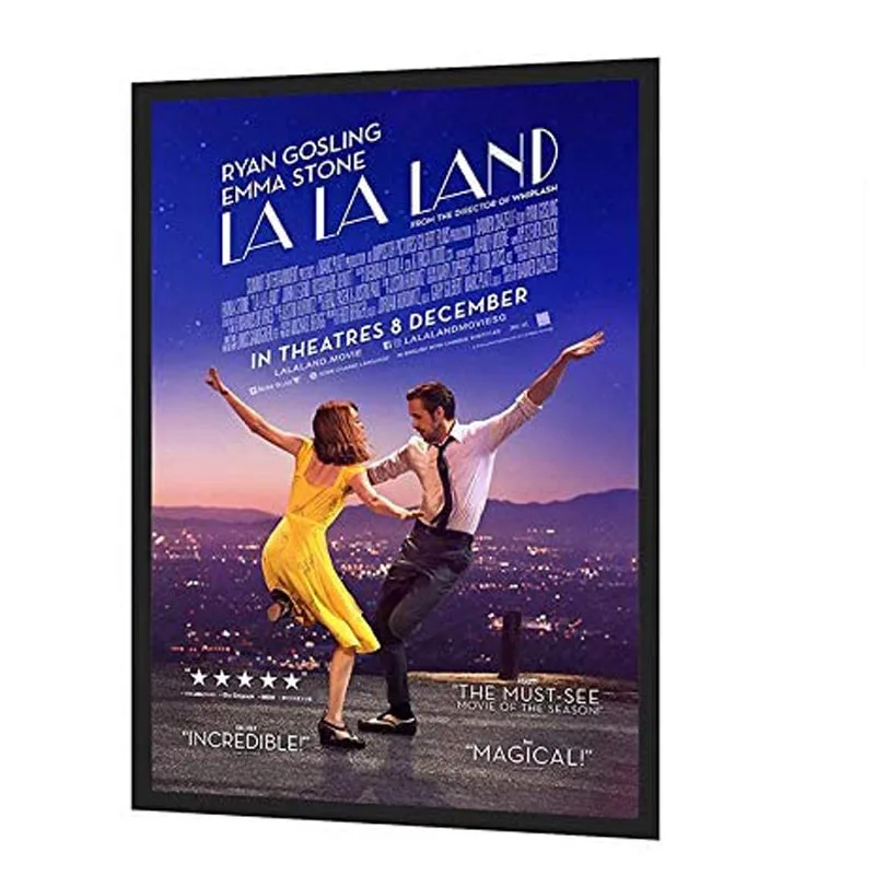 Aluminum LED Light Box Picture Frame for Advertising Backlit Sign Poster Display A4 - Black
Aluminum LED Light Box Picture Frame for Advertising Backlit Sign Poster Display A4 - Black