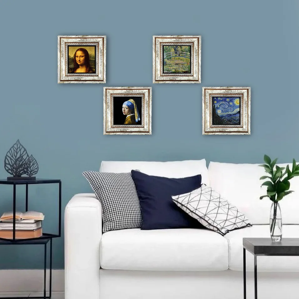 Handmade Natural Stone Painting Framed Wall Decor Set Classic Paintings Room Vintage Poster Picture Gift Ornament Special Print
Handmade Natural Stone Painting Framed Wall Decor Set Classic Paintings Room Vintage Poster Picture Gift Ornament Special Print