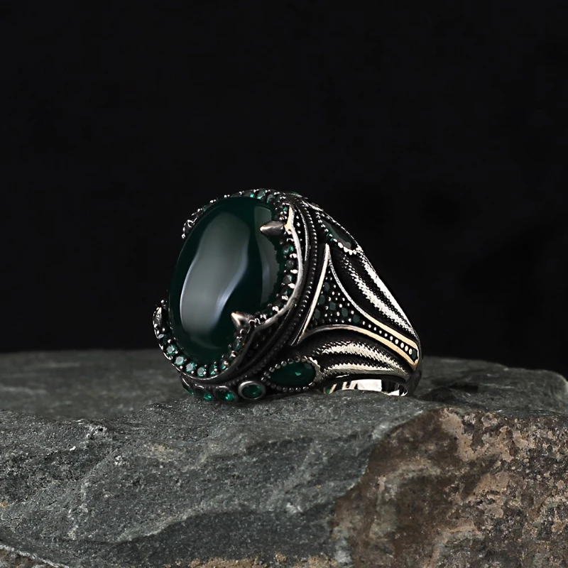 Men's Zircon Stone 925 Sterling Silver Ring Special Design 2022 Summer Winter Fashion Trend Accessories Products Gift Items Free Shipping
Men's Zircon Stone 925 Sterling Silver Ring Special Design 2022 Summer Winter Fashion Trend Accessories Products Gift Items Free Shipping